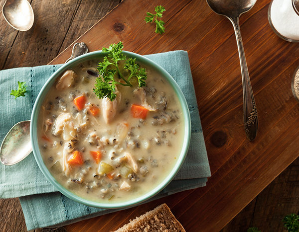 Creamy Chicken Wild Rice Soup