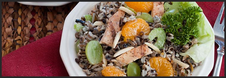 Wild Rice Mandarin Salad – Canoe Wild Rice
