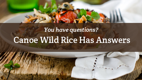 Wild Rice Questions