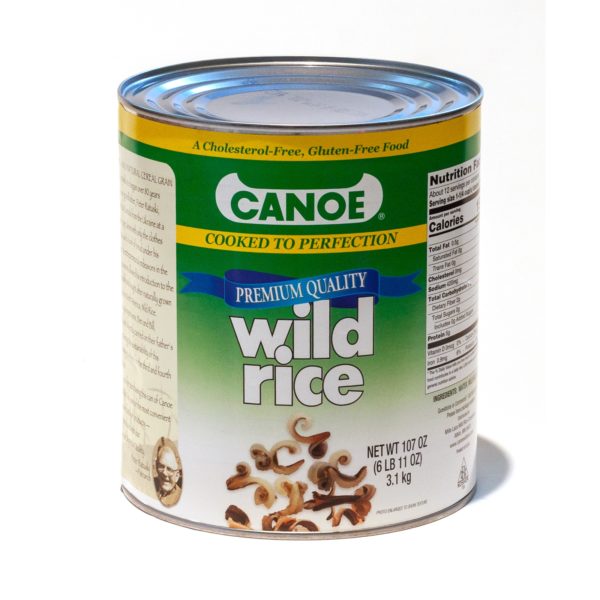 Cooked Wild Rice 107oz Can