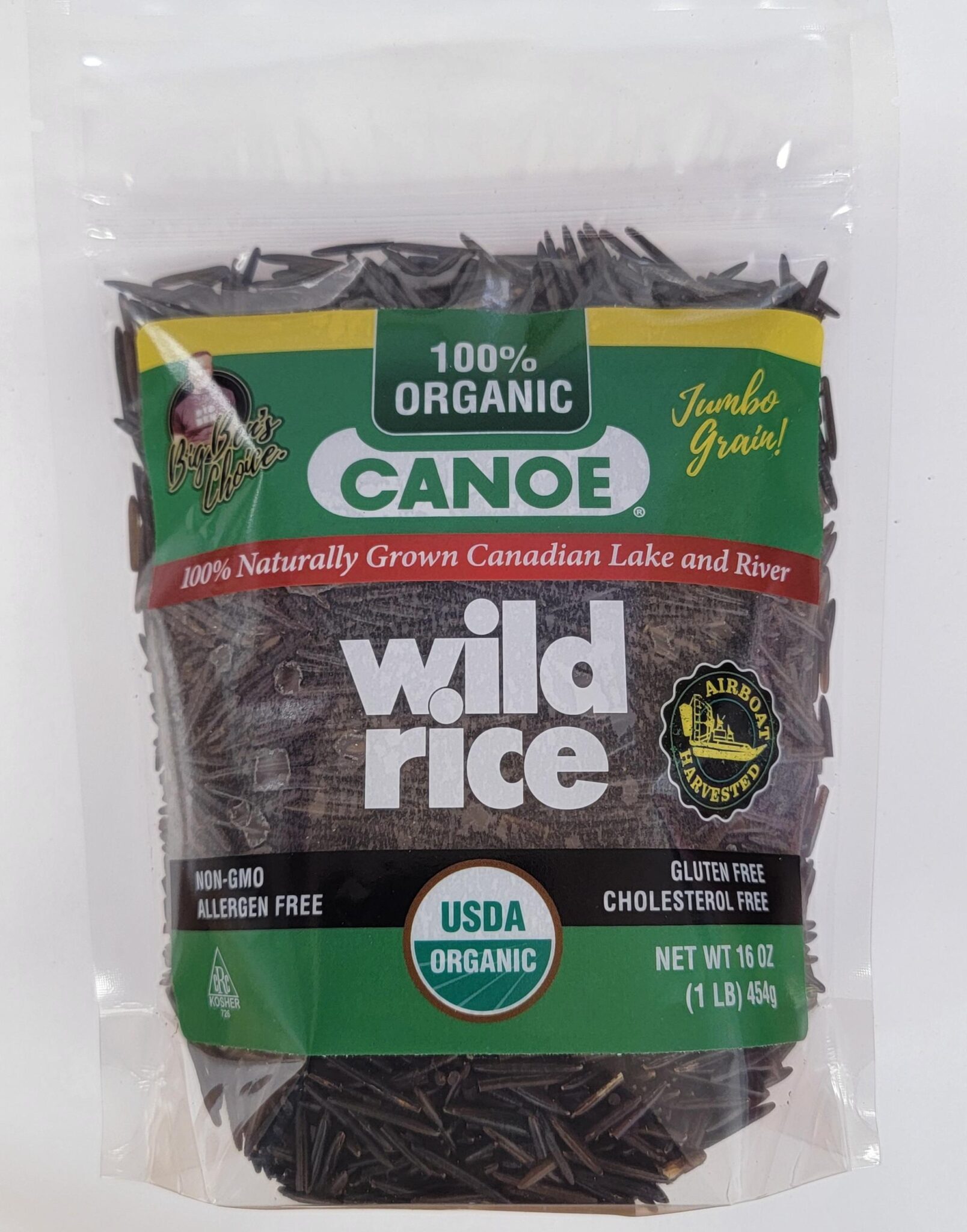 Canadian Organic Jumbo Wild Rice (Limited Quantity every Year) – Canoe ...